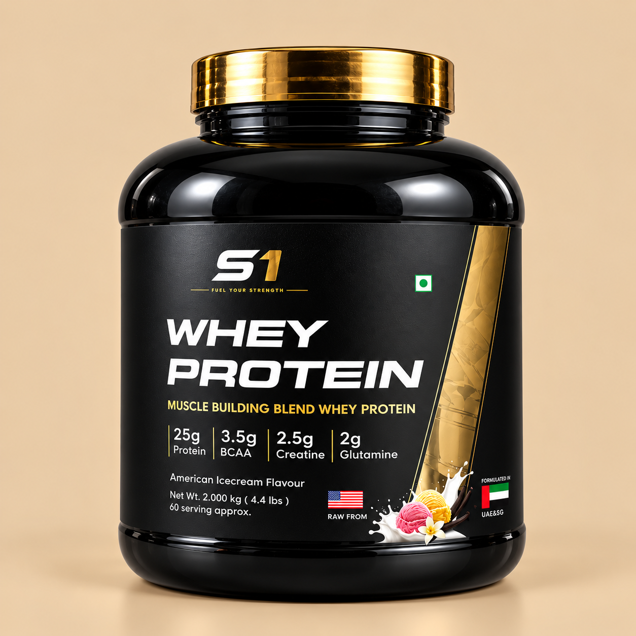 S1 Whey Protein – American ice cream
