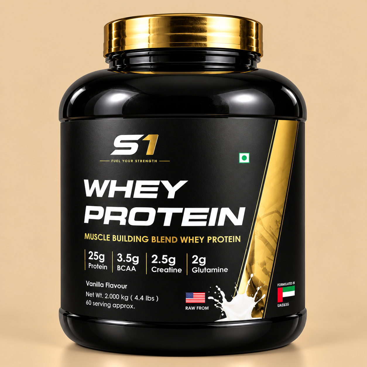 S1 Whey Protein – Vanilla Flavour