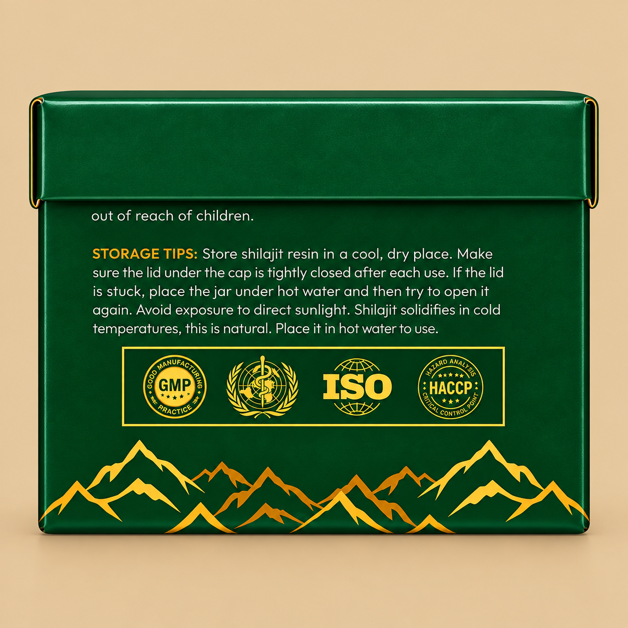 S1 Shilajit Resin